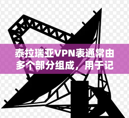 泰拉瑞亚VPN表通常由多个部分组成，用于记录和管理与该VPN相关的配置信息。以下是关于该表的详细信息