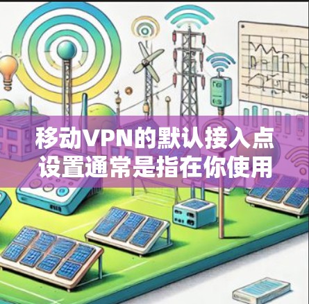 移动VPN的默认接入点设置通常是指在你使用的VPN客户端或端口默认选择的设置，具体取决于你的设备和使用的VPN类型。以下是一个通用的步骤，你可以参考