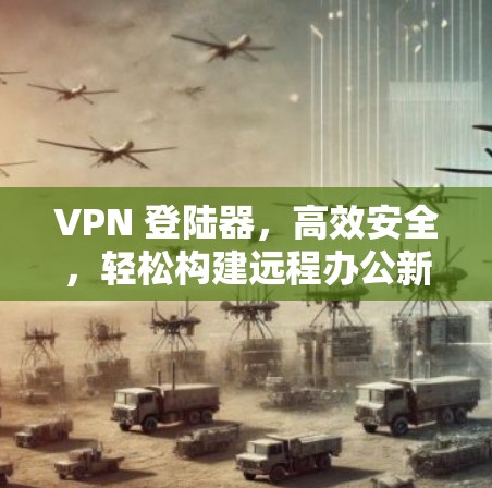 VPN 登陆器，高效安全，轻松构建远程办公新标准