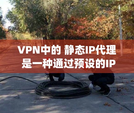 VPN中的 静态IP代理 是一种通过预设的IP地址进行连接或访问网络服务的软件工具。它与动态IP代理（Dynamic IP Allocation）不同，后者会根据网络变化自动更新或更换IP地址