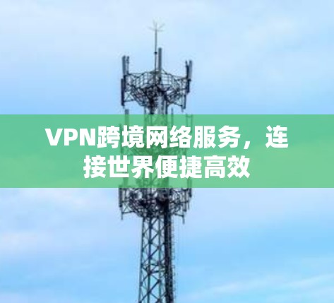 VPN跨境网络服务,连接世界便捷高效 VPN跨境网络服务,连接世界便捷高效