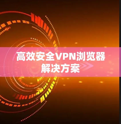 高效安全VPN浏览器解决方案