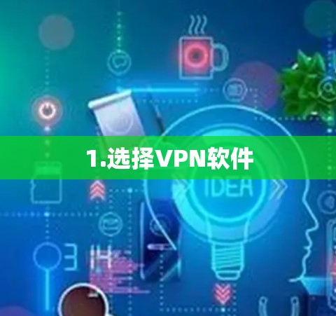 1.选择VPN软件
